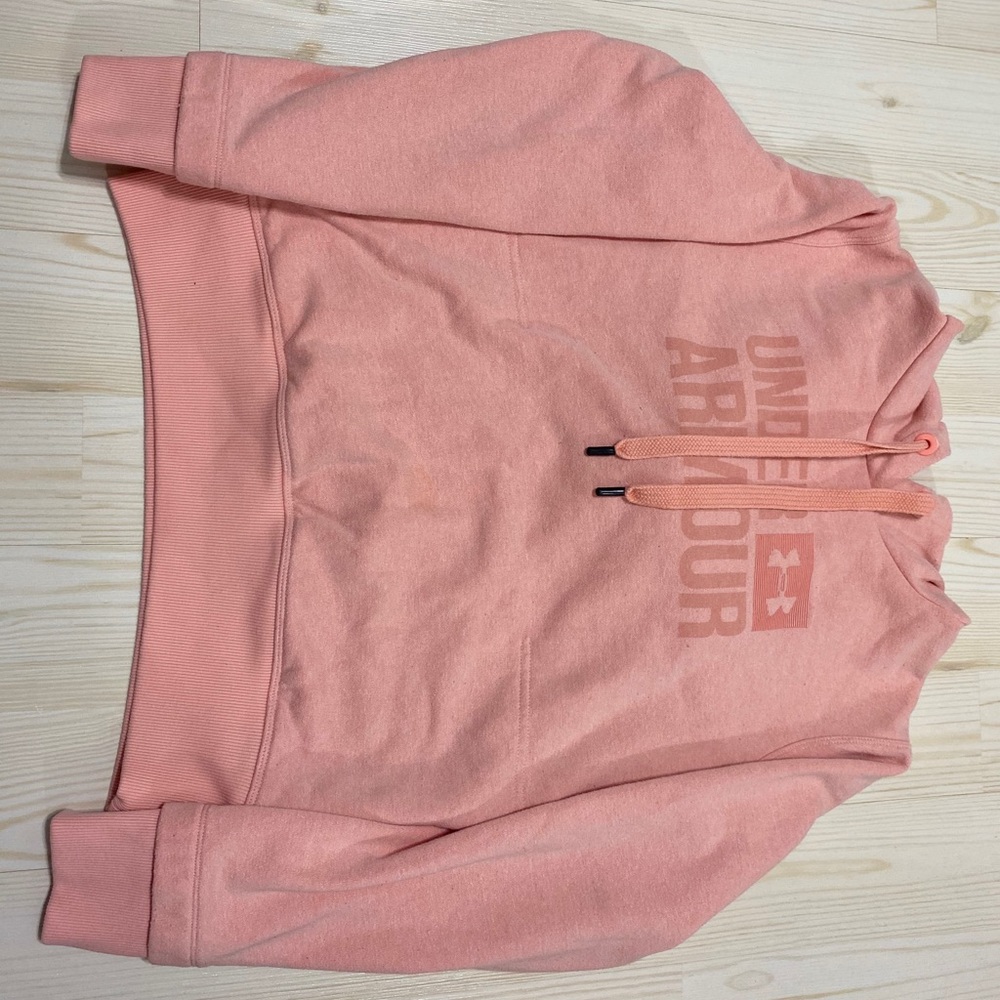 Light pink Under Armour cotton sweatshirt
